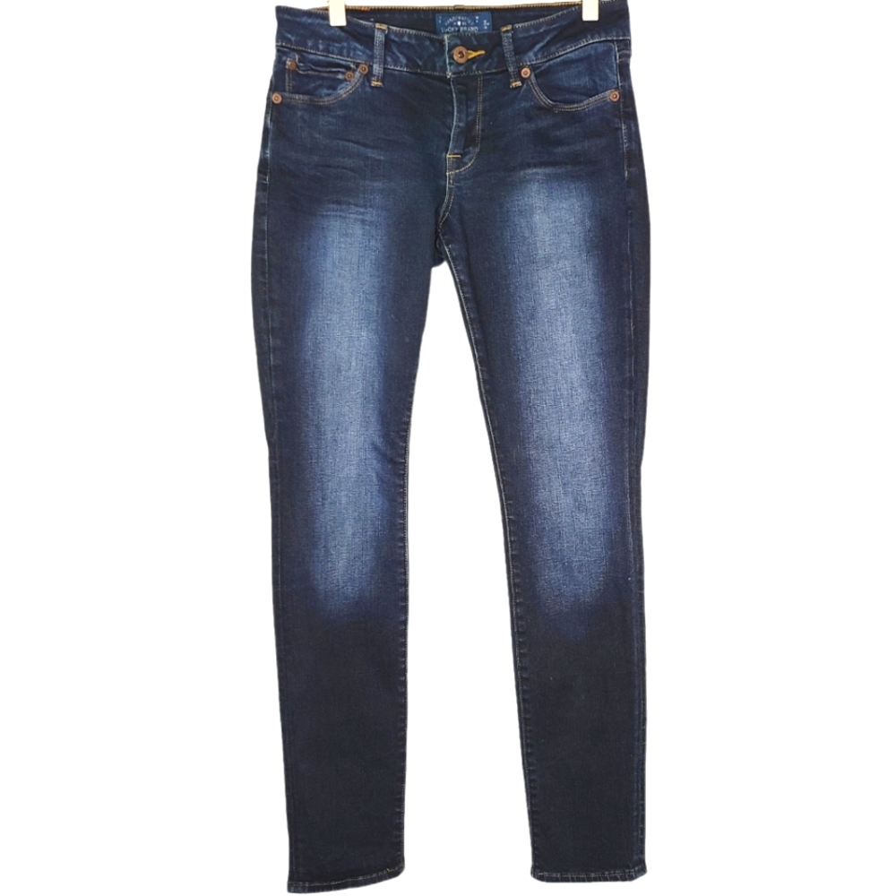 Lucky Brand Lolita Skinny Dark Wash Denim Jeans 26